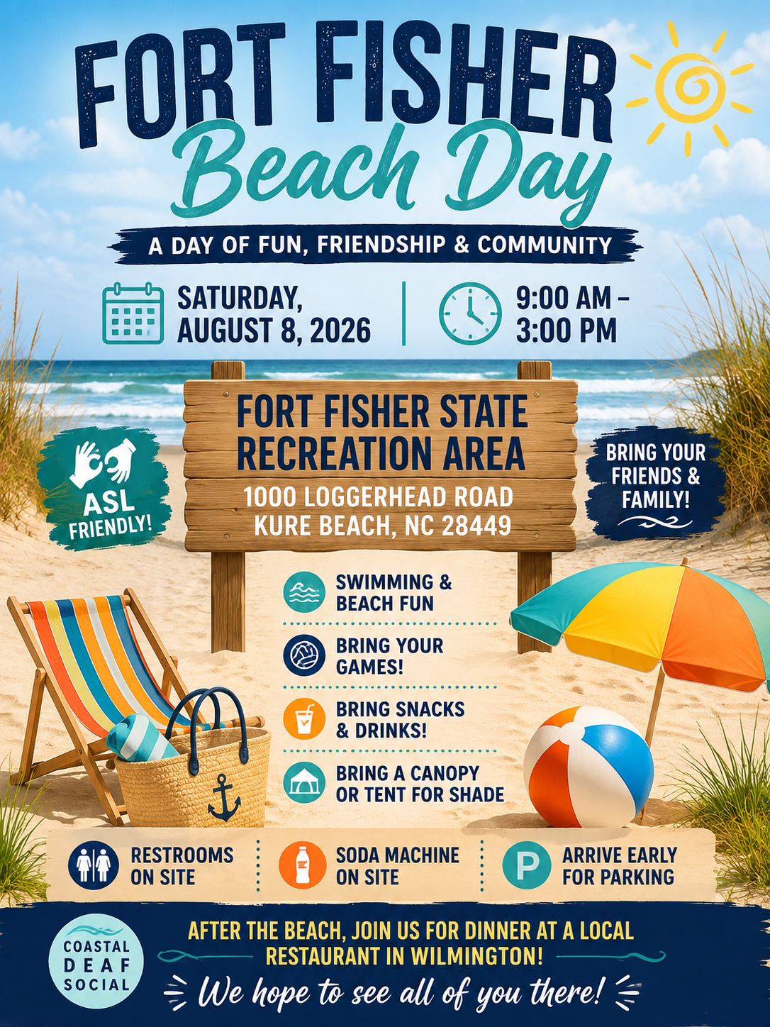 Flyer with information to the event.