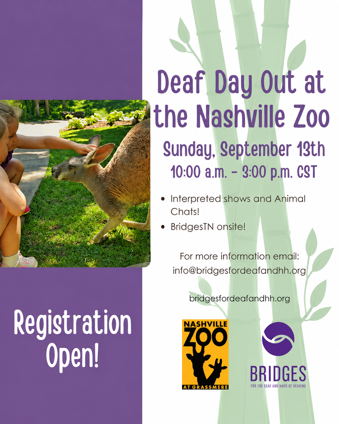 Flyer with information to the event.