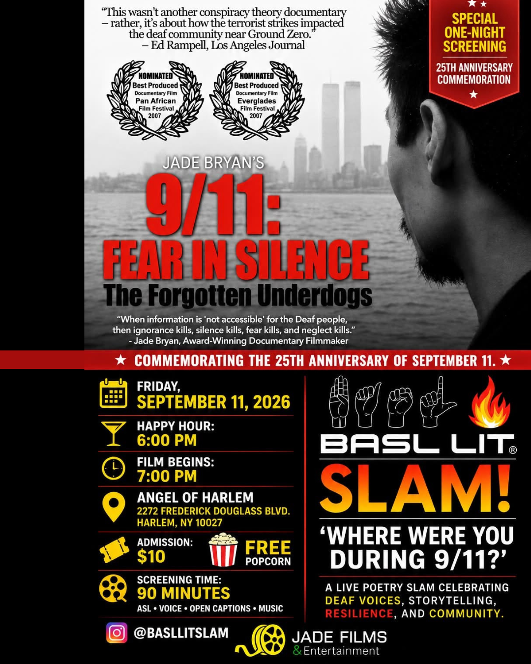 Flyer with information to the event.