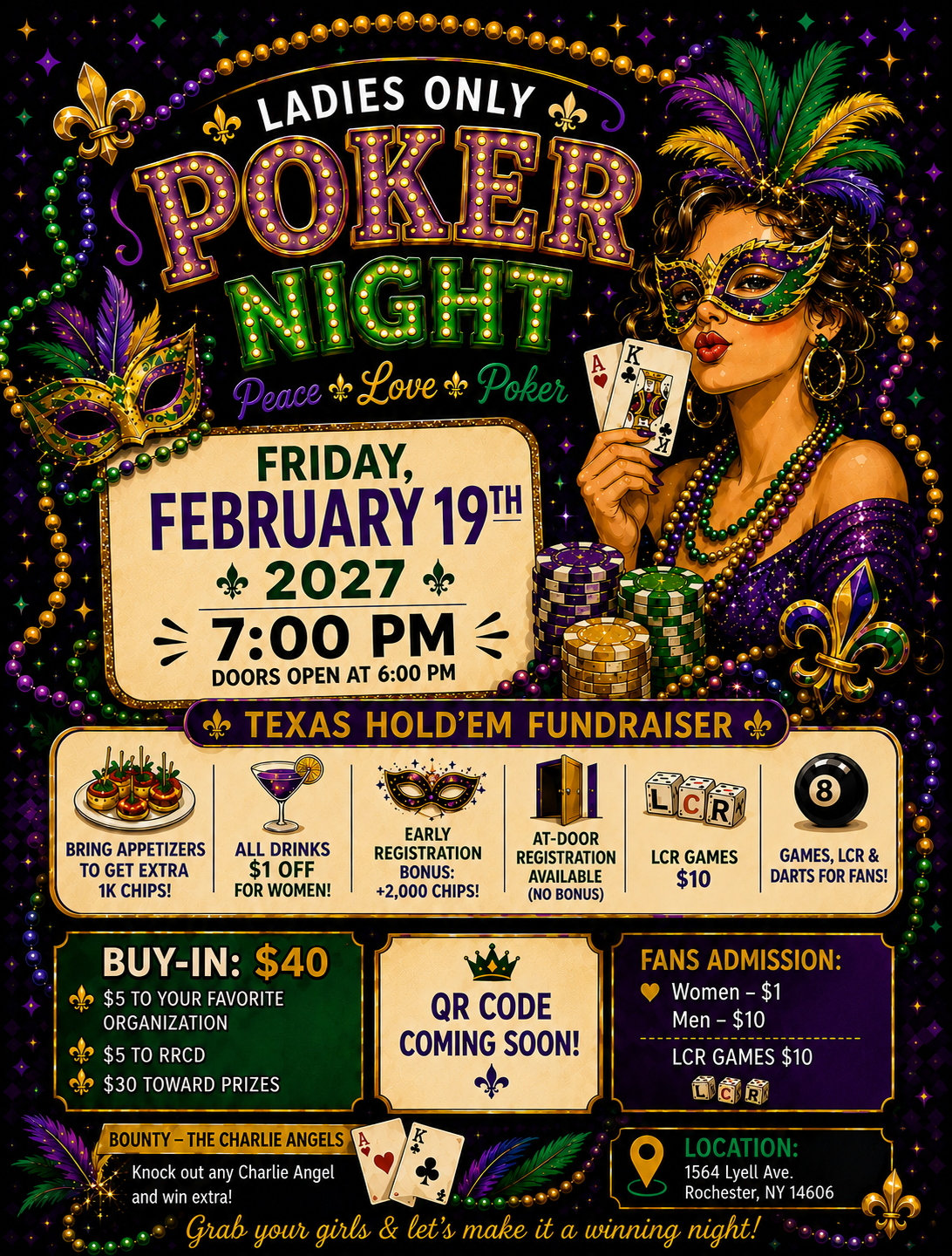 Flyer with information to the event.