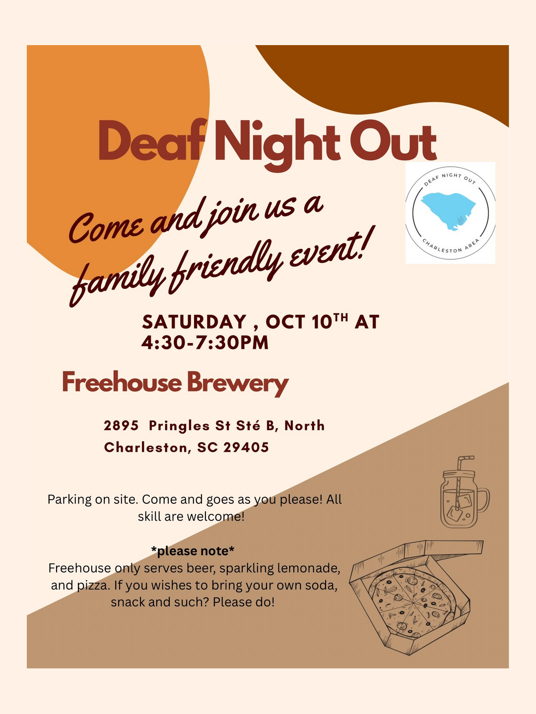 Flyer with information to the event.
