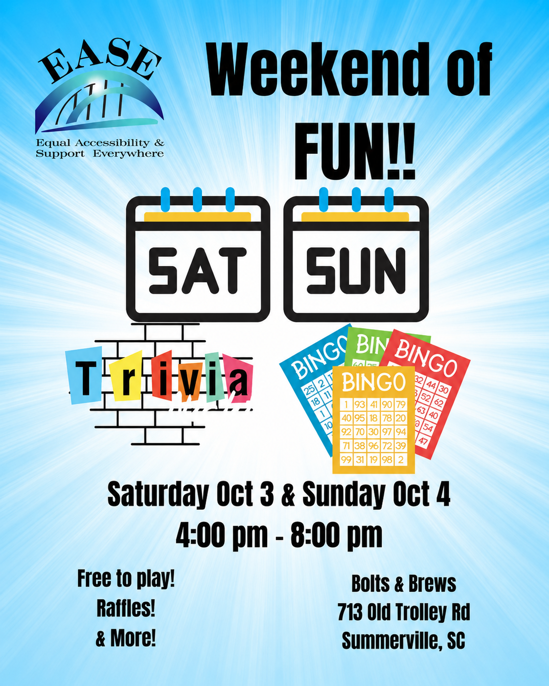 Flyer with information to the event.