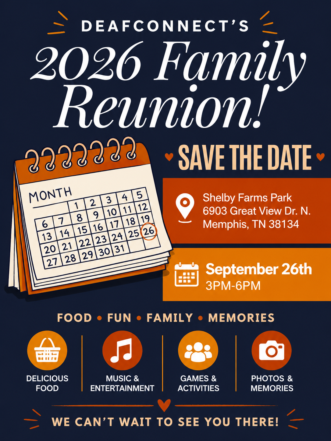 Flyer with information to the event.