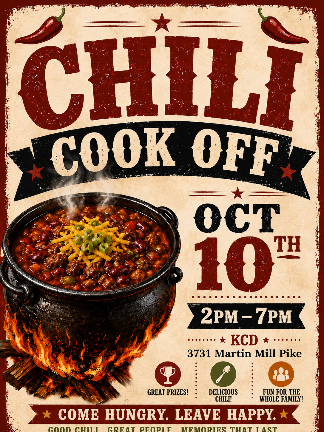 Flyer with information to the event.