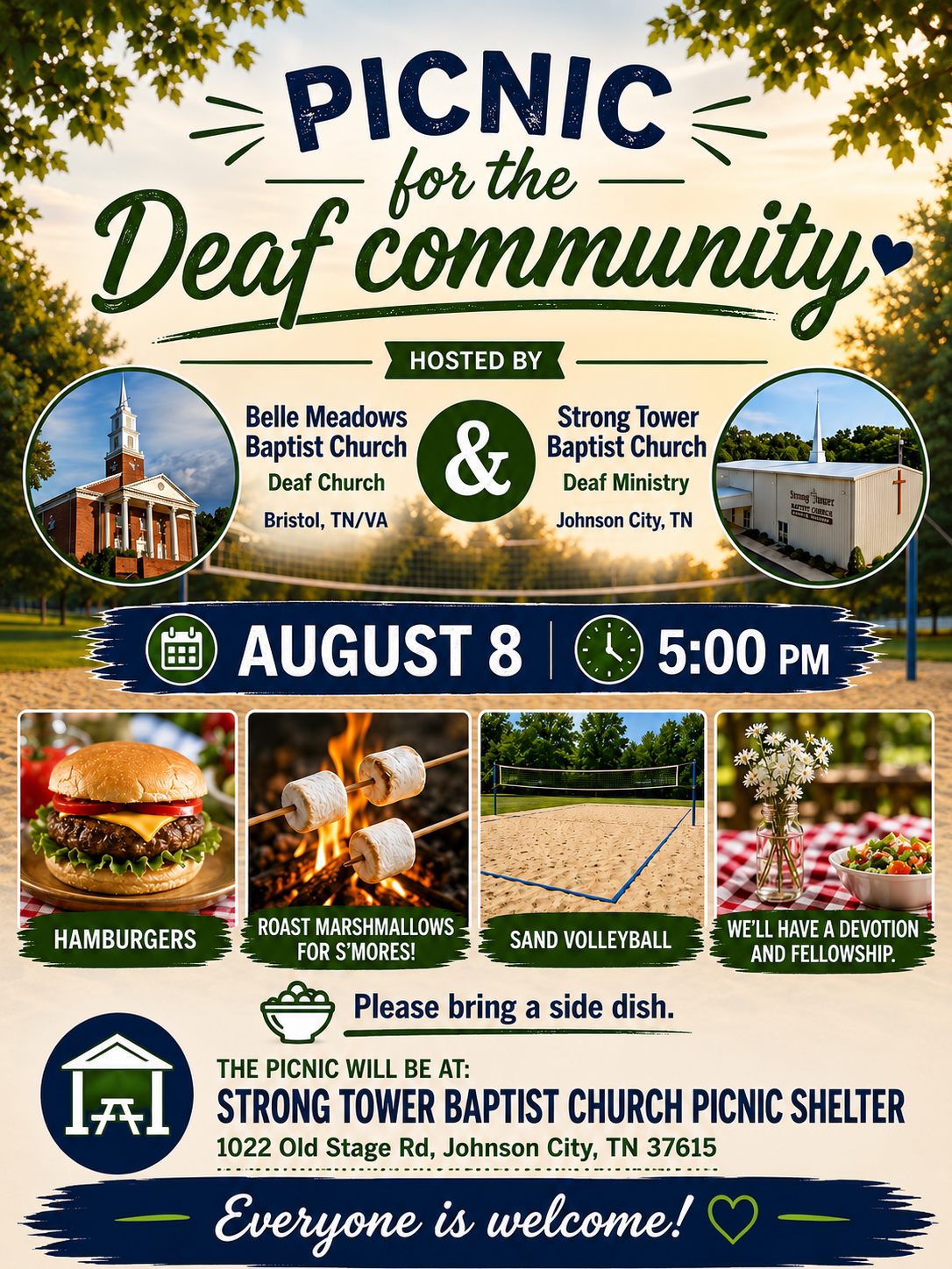 Flyer with information to the event.
