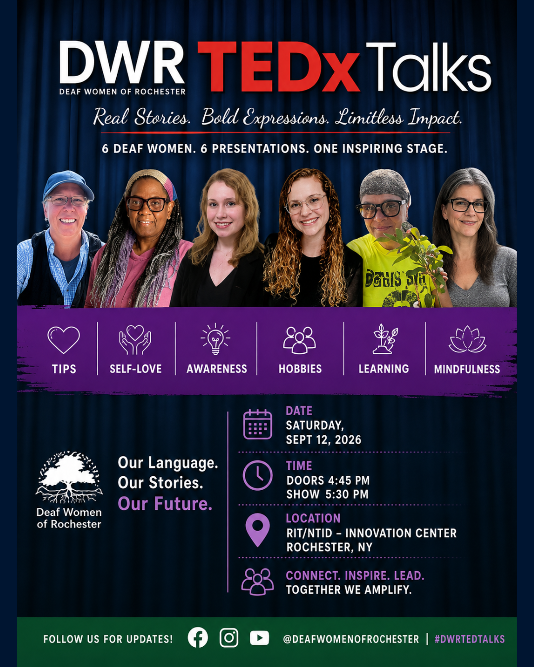 Flyer with information to the event.