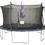 Thumbnail: Bounce Pro 14-Foot Trampoline, with Classic Enclosure, Midnight Blue