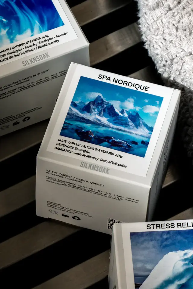 Miniature : Cube vapeur Spa Nordique - SilknSoak