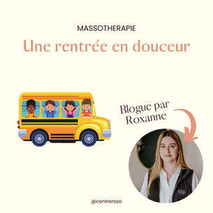 Une rentrée en douceur