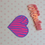 Thumbnail: Ribbed Heart Clip