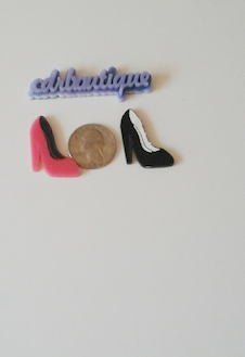 Mini High Heel Laser Cut