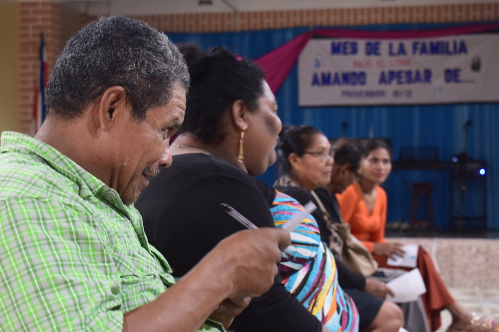 Tller contó con la participación de la población Miskitu y Mestiza que habita en los alrededores de la iglesia de Dios de la profecía Migrantes