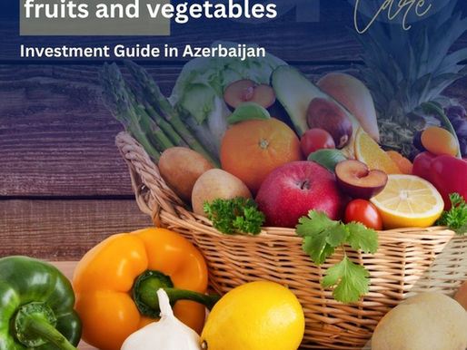 Import and export of fruits and vegetables in Azerbaijan