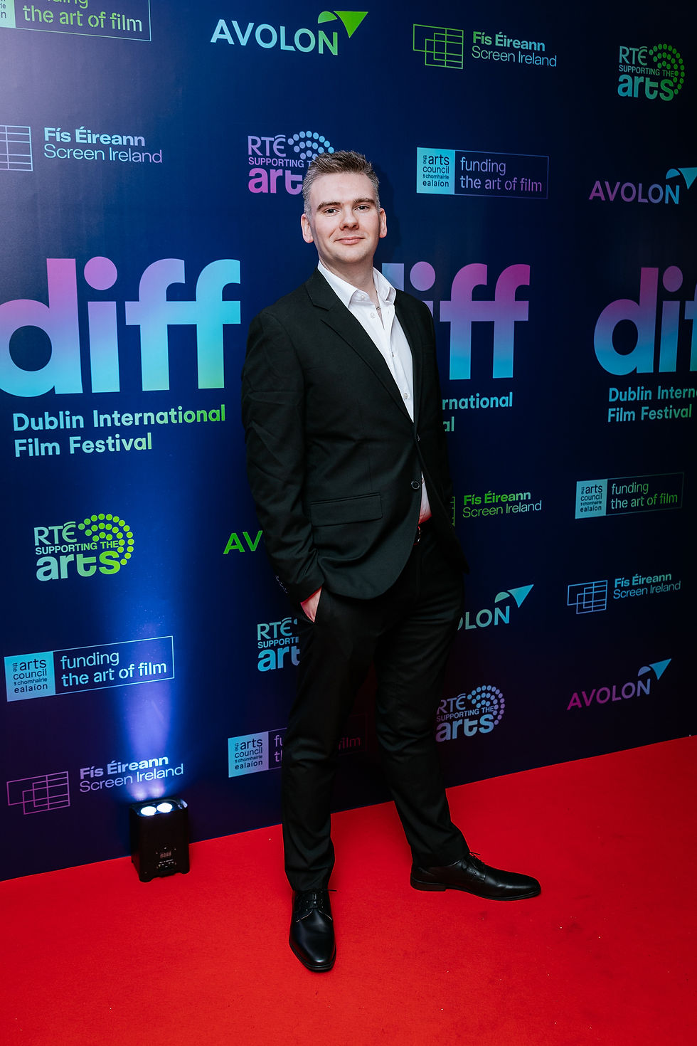Matthew McMahon at the Irish Premiere of The Restoration At Grayson Manor