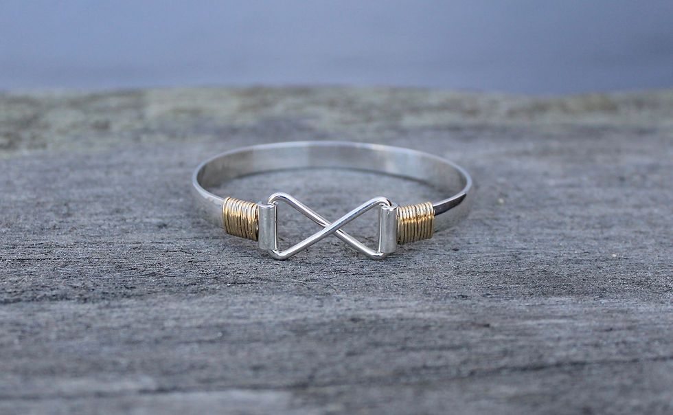 Thumbnail: SS and 14K Yellow Gold Athena Bracelet