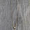 Thumbnail: 14K Yellow Gold Vintage Blue Topaz Necklace