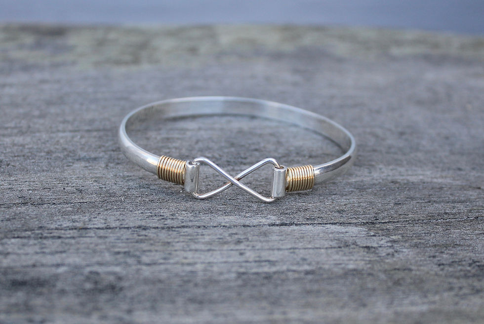 Thumbnail: SS and 14K Yellow Gold Athena Bracelet