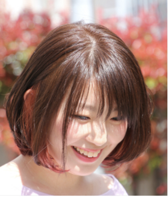 デザインボブ☆セクションピンクグレージュ☆