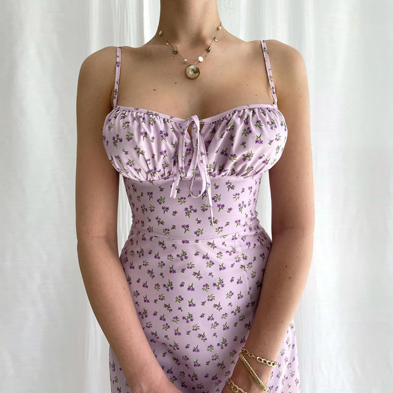 Miniatura: Vestido Floral Plissado