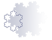 Snowflake fractal symbol from the installation at IVA