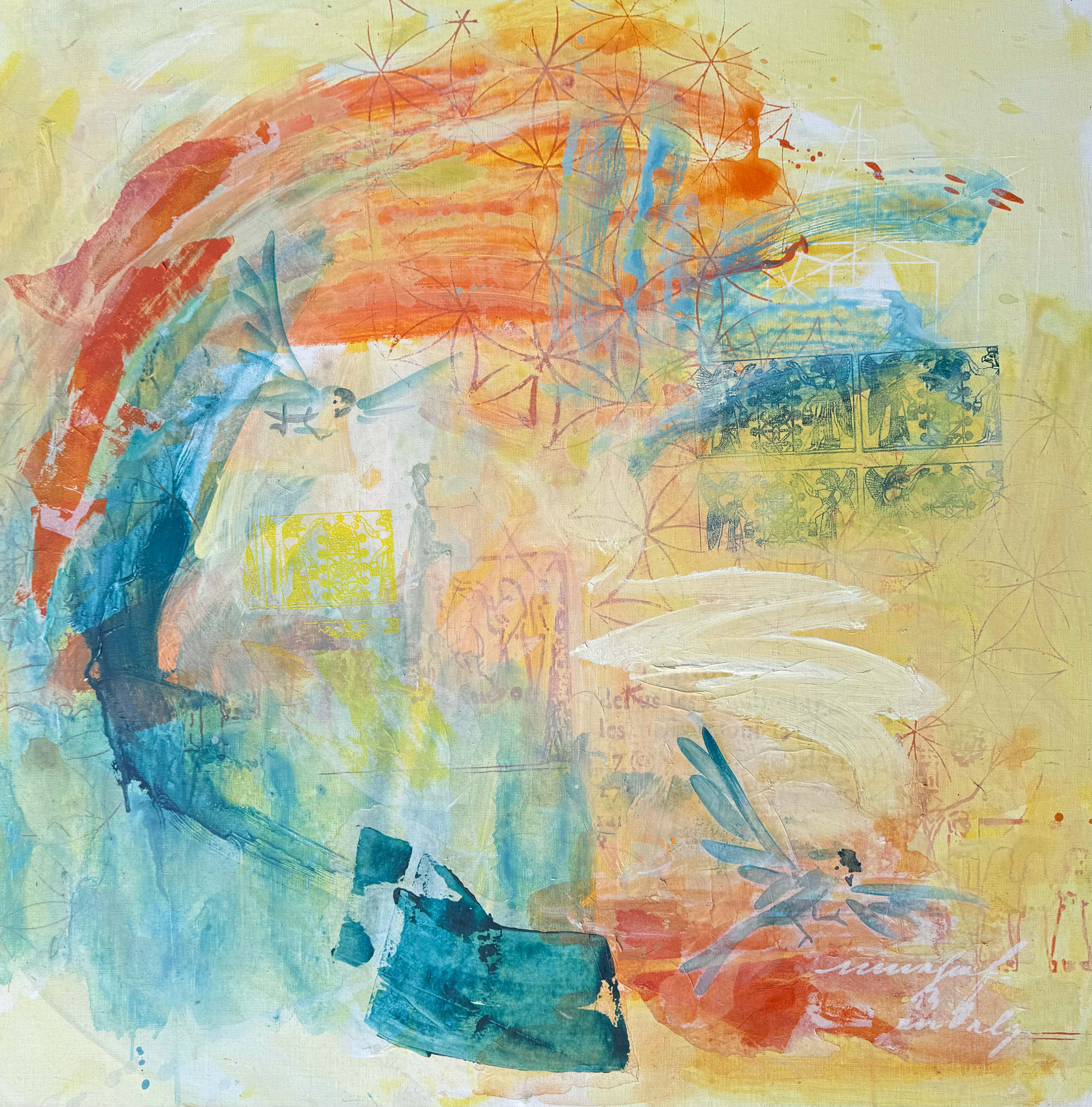PAINTING "BETWEEN THE WORLDS"