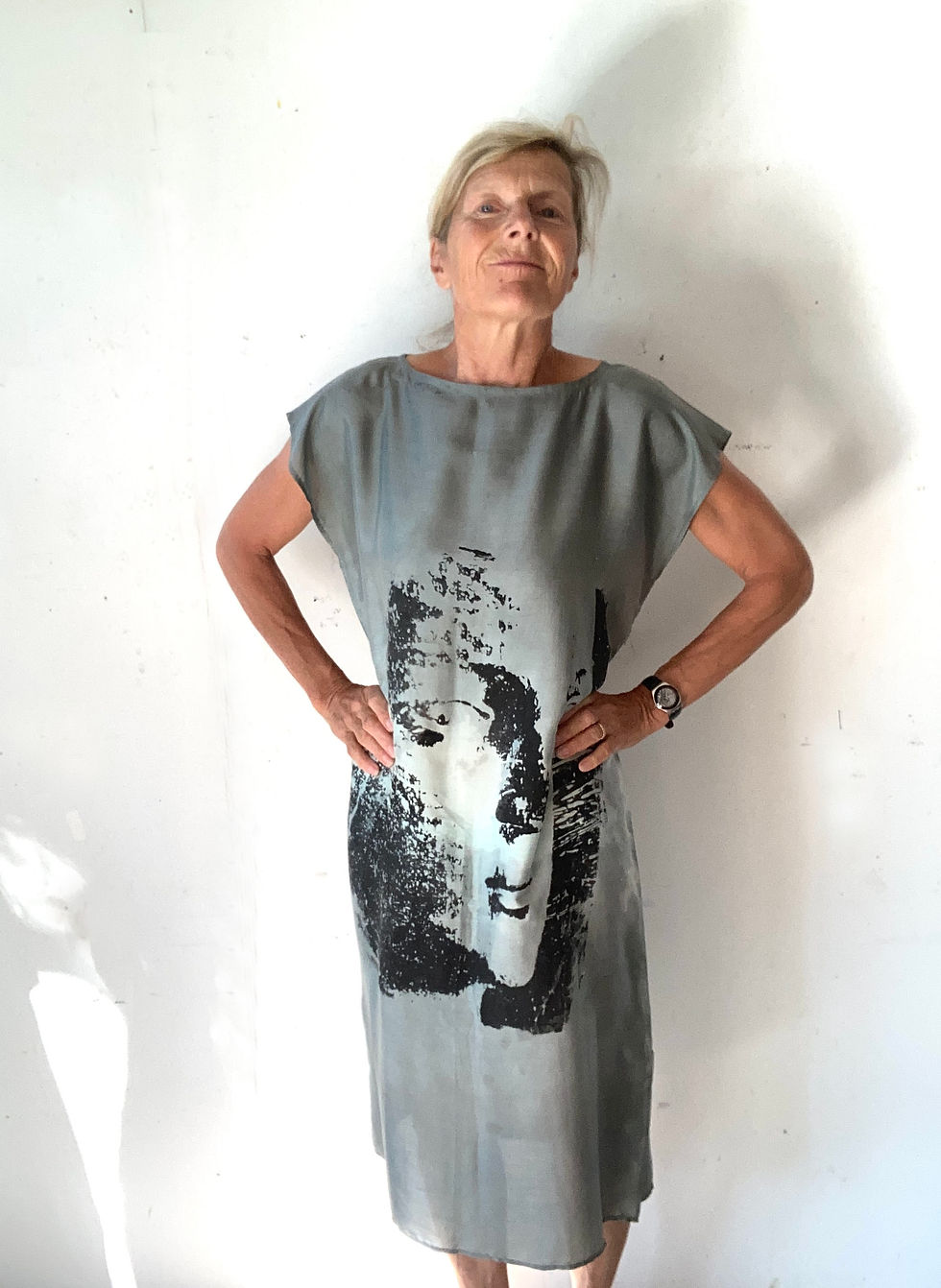 Thumbnail: SILK DRESS "FACE"