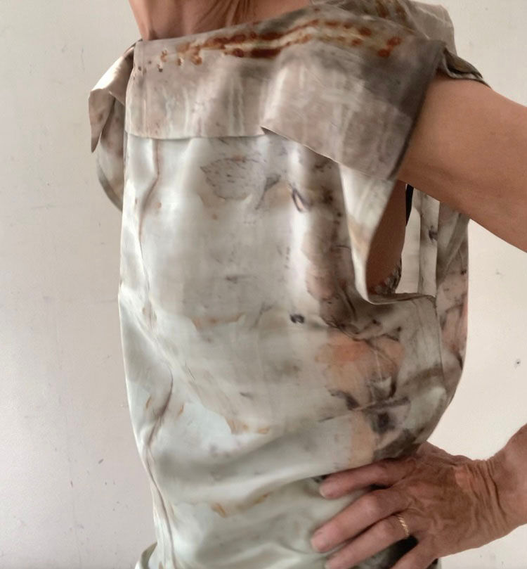 Thumbnail: LONG SILK DRESS "Douceur"