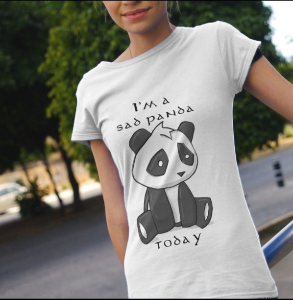 Thumbnail: Panda T Shirt for Men