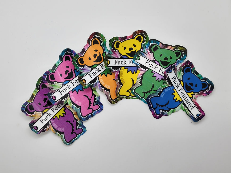 Thumbnail: Fuck Fentanyl, Heroin, & Meth Stickers
