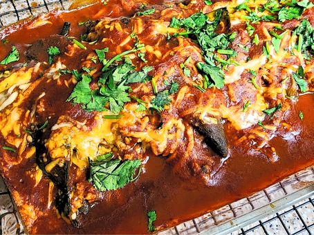 STUFFED POBLANO CHILE