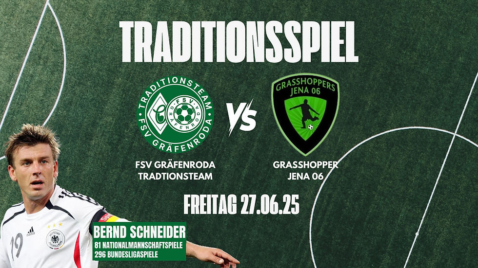 FSV Gräfenroda Traditionsmannschaft vs. Grashopper Jena