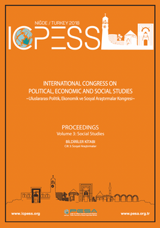 ICPESS 2018 Niğde PROCEEDINGS Volume 3: Social Studies