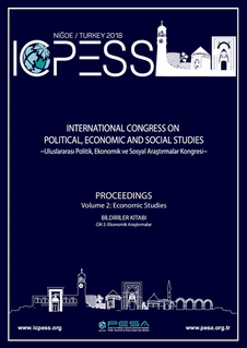 ICPESS 2018 Niğde PROCEEDINGS Volume 2: Economic Studies