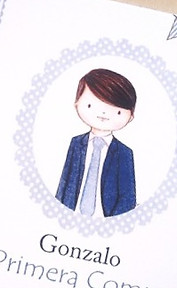 Libro de firmas y recuerdos personalizados primera comunión