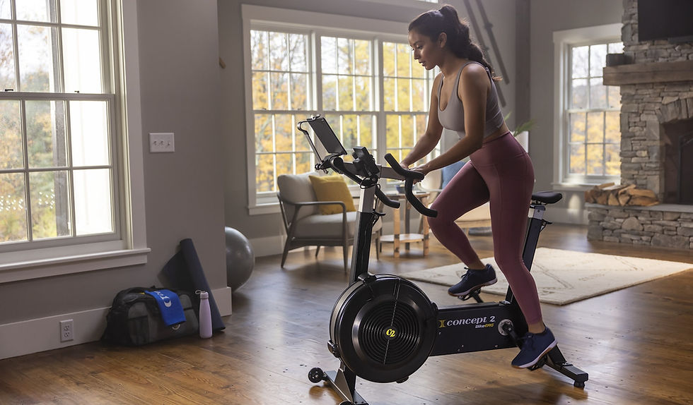 Thumbnail: Concept2 BikeErg with Low Seat