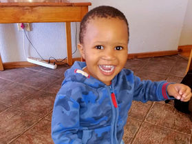 Nandipha haar nieuwe huisje
