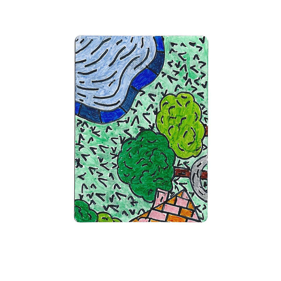 Miniature : Street Drawing Card Set 2