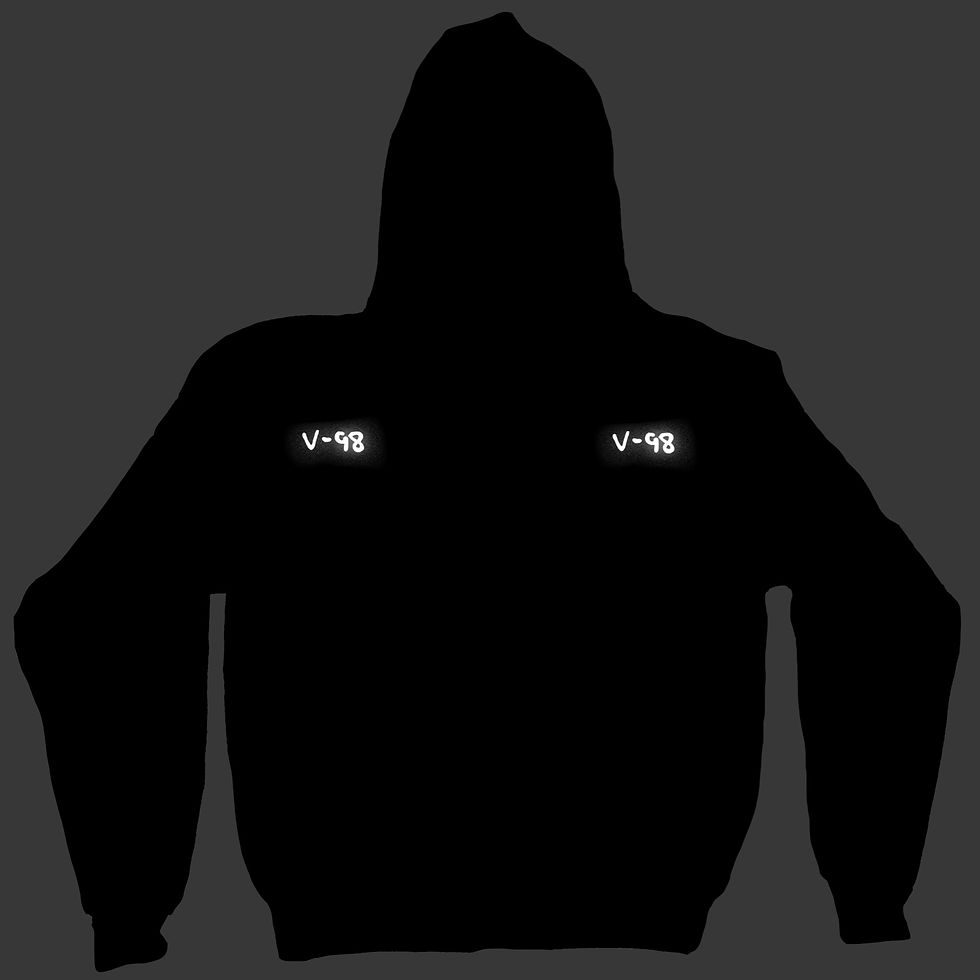 Miniature : REFLECTIVE REPEAT HOODIE | 3 COLOURS