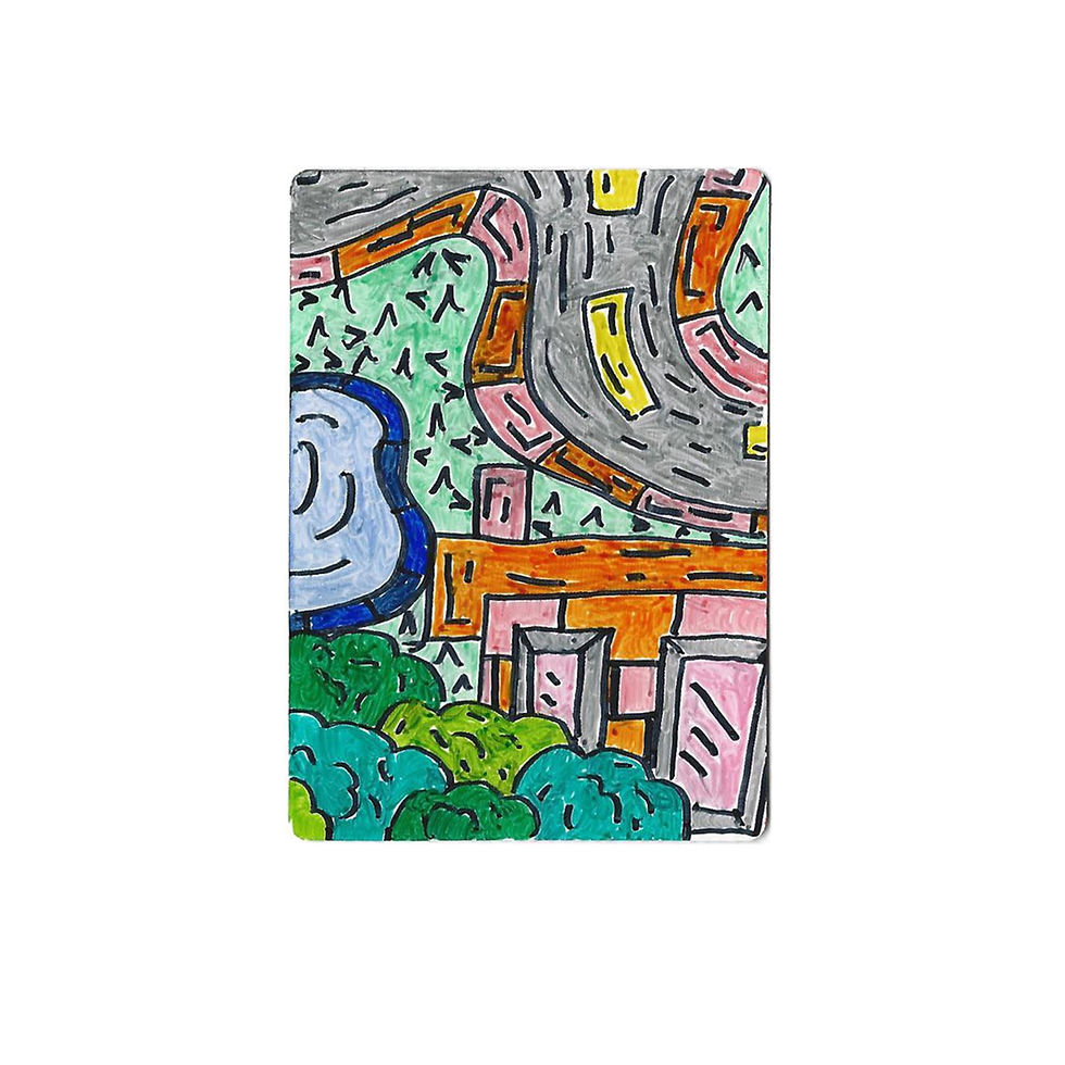 Miniature : Street Drawing Card Set 2
