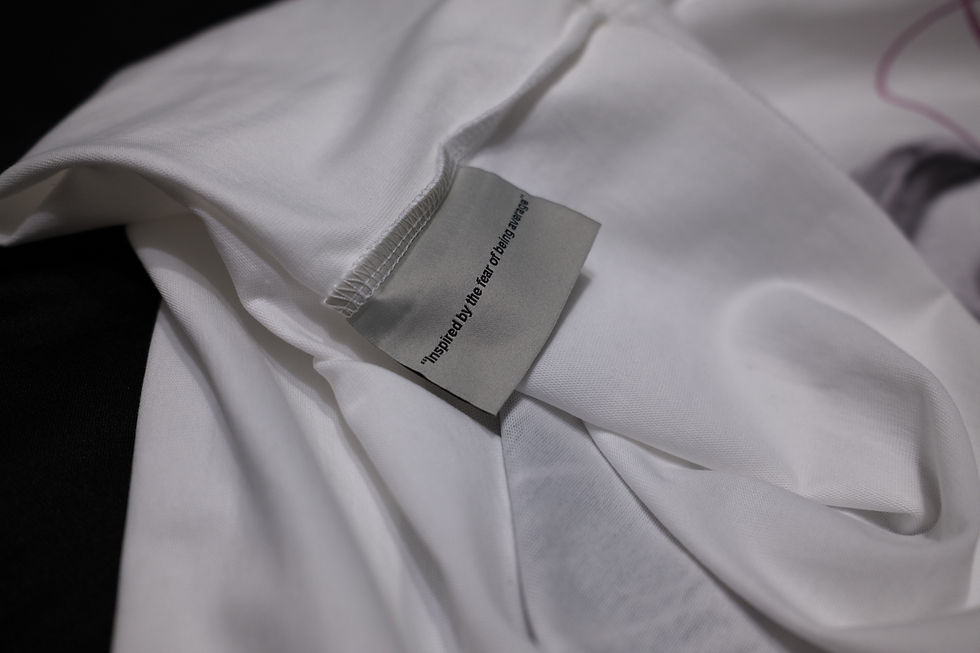 Thumbnail: F*CK OFF CROPPED BOXY T- SHIRT