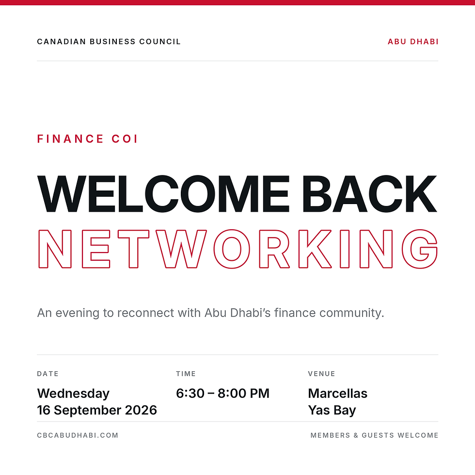 Finance COI - Networking