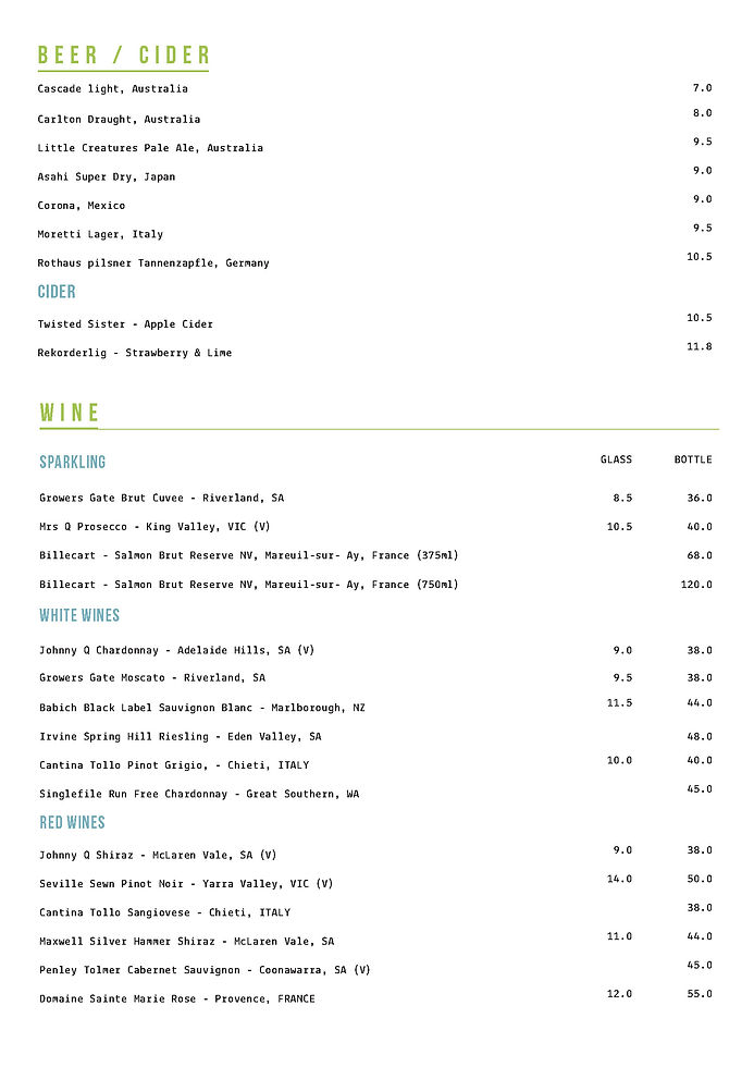 Local Republic Menu Menu | The Food Rep