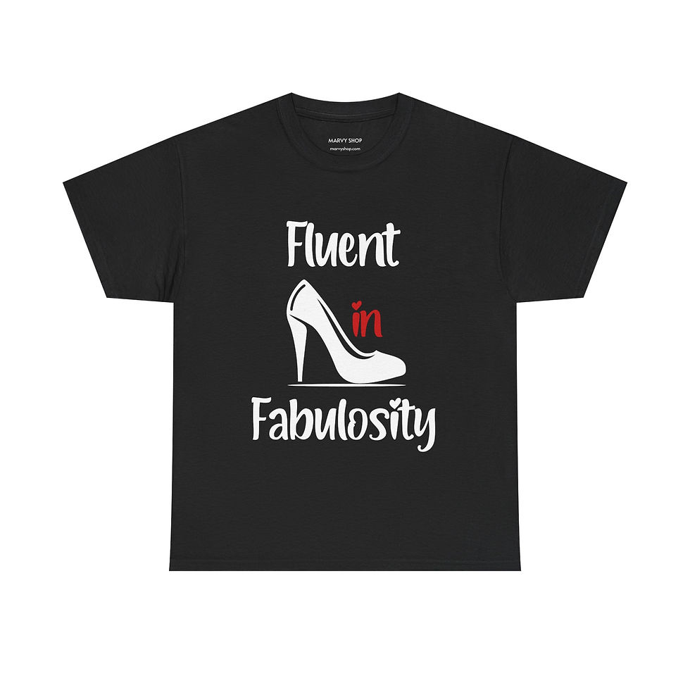 Thumbnail: Fluent in Fabulosity - Black/Charcoal