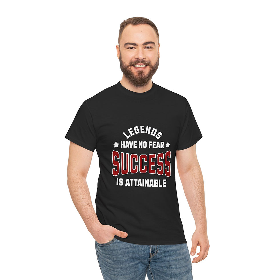 Thumbnail: Legends Have No Fear Custom T Shirt - Various Colours