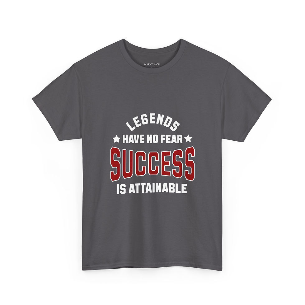 Thumbnail: Legends Have No Fear Custom T Shirt - Various Colours