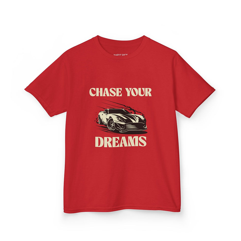 Thumbnail: Kids Chase Your Dreams T Shirt - Various Colours