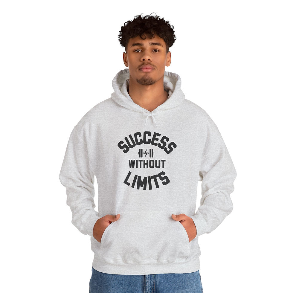 Thumbnail:  SUCCESS WITHOUT LIMITS HOODIE (UNISEX) - SAND/ASH