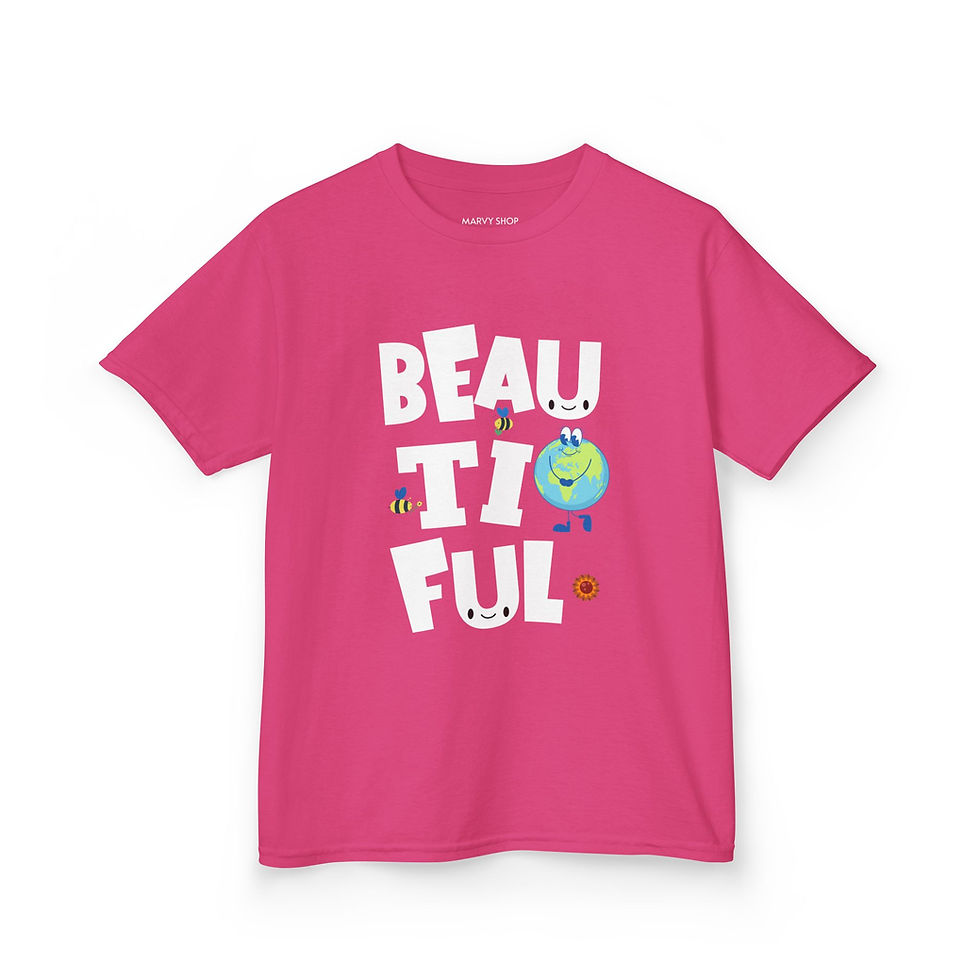 Thumbnail: Kids Beautiful World T Shirt - Various Colours