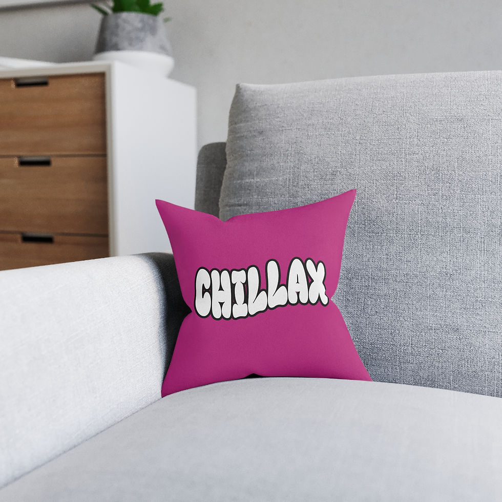 Thumbnail: Chillax Cushion - Pink