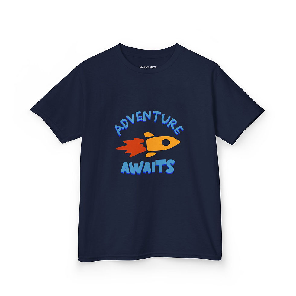 Thumbnail: Kids Adventure Awaits T Shirt (Unisex) - Various Colours